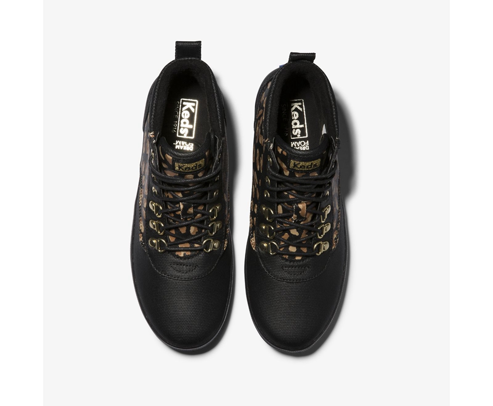 Μπότες Γυναικεια - Keds Scout Ii Water-Resistant Καμβας W/ Thinsulate™ - Λεοπαρ - XGQDO0614